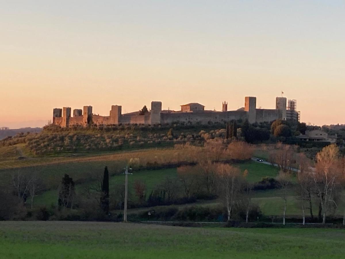 Monteriggioni Castello Villa Exteriör bild