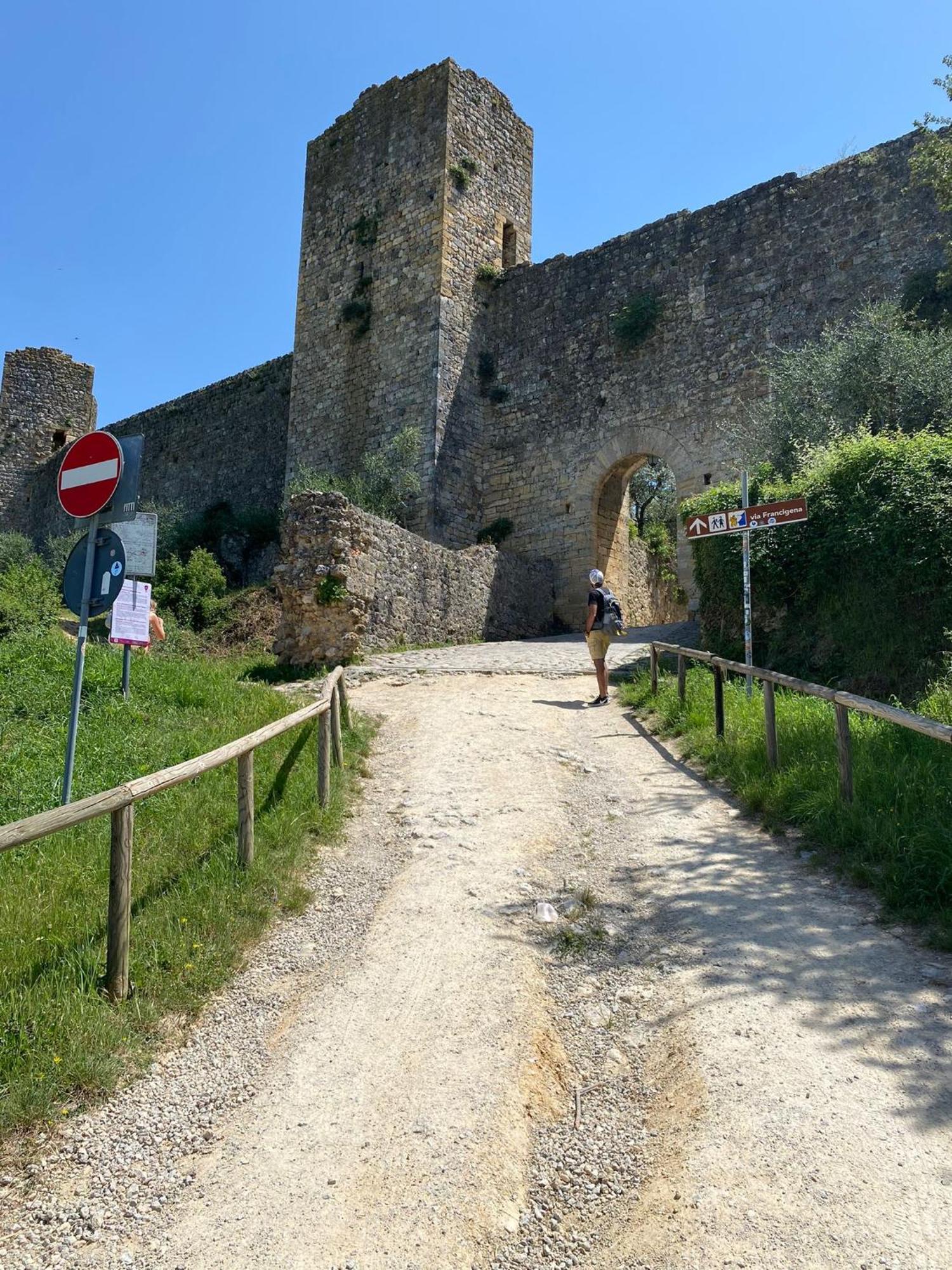 Monteriggioni Castello Villa Exteriör bild